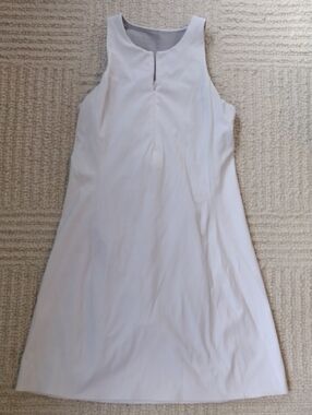Spanx White Sleeveless Tennis Dress